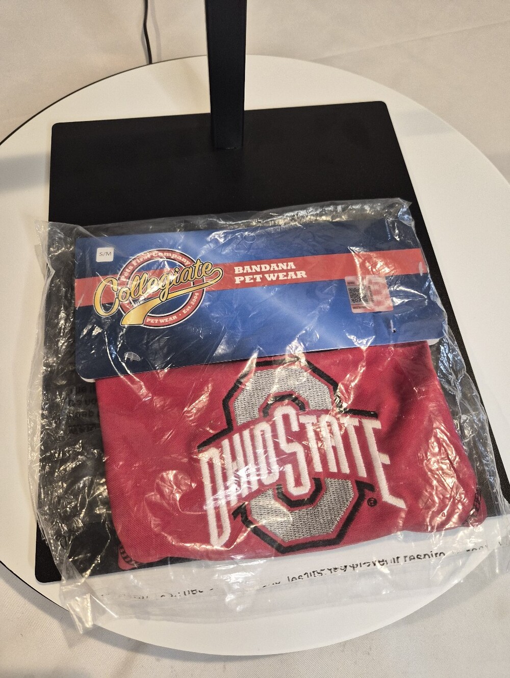 Collegiate Red Ohio State Bandana Petwear
